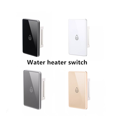 Controle van het Waterheater switch glass touch button APP van Wifituya de Slimme/Stemcontrole