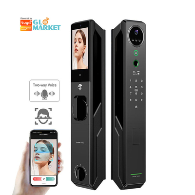 Zwaargewicht slimme gezichtsherkenning slot Tuya Smart visuele intercom