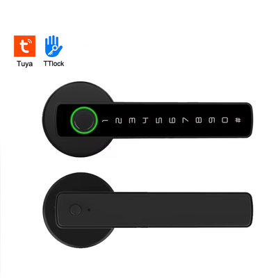 Glomarket Tuya Ble Smart Lock Veiligheid Elektronisch Sleutelloos Smart Door Handle Lock Indoor Room Lock