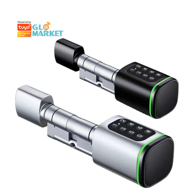 Glomarket Tuya Ttlock Smart Digital Keyless Door Lock Cylinder Combinatie Password &amp; Card Elektronisch slot Cylinders Smart Lock