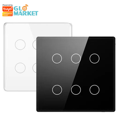 Glomarket Smart Wifi Brazilië 118*124 Switch Werken met Google Alexa Assistant Tuya Smart Light Switch voor thuis