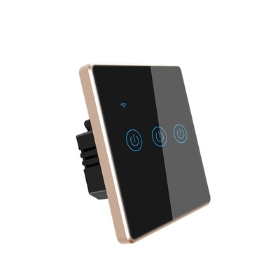 De Slimme Schakelaar BLE 2.4G Alexa Controlled Light Switch van Tuya van de metaalgrens