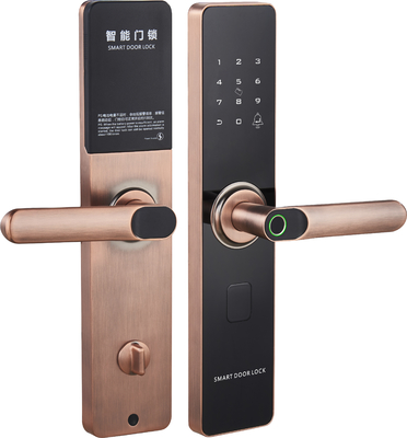 Het Slot van de het Tapgatdeur van de Keylessingang met Biometrische Vingerafdruktouchscreen Smart