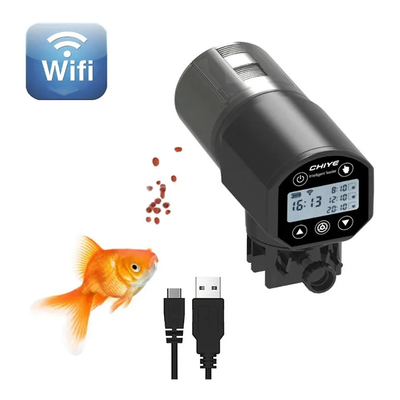 LCD 200ml Slimme Automatische het Aquariumvoeder RoHS van Wifi van de Vissenvoeder