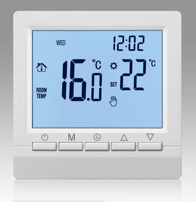 Het programmeerbare Draadloze van de de Thermostatenboiler van Wifi Slimme de Vloerwater Verwarmen