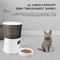 Glomarket Smart Tuya Pet Automatic Feeder Wifi 6L Dog Cat Food App Afstandsbediening met camera Pet Automatic Feeder