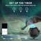 Gloamrket Smart WiFi LED-licht Tuya APP Spraakbesturing Sterrenhemel Nachtlampje Projector