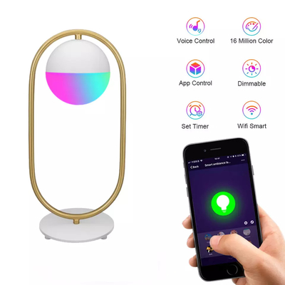 Tuya Smart Wifi LED-tafellampen App Spraakbesturing Oogbescherming leren met Google Alexa