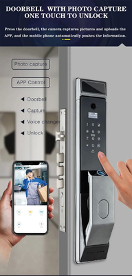 Glomarket Tuya Wifi Gezichtsherkenning Smart Door Lock Met Camera