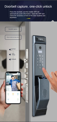 Glomarket Tuya Wifi Gezichtsherkenning Smart Door Lock Met Camera