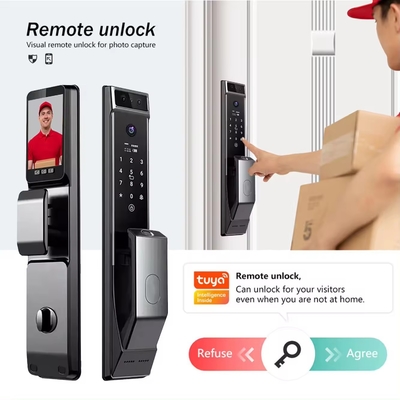 Glomarket Tuya Wifi Gezichtsherkenning Smart Door Lock Met Camera