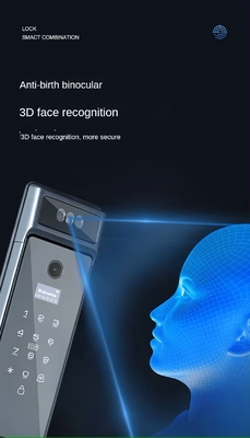 Glomarket Tuya Wifi Gezichtsherkenning Smart Door Lock Met Camera