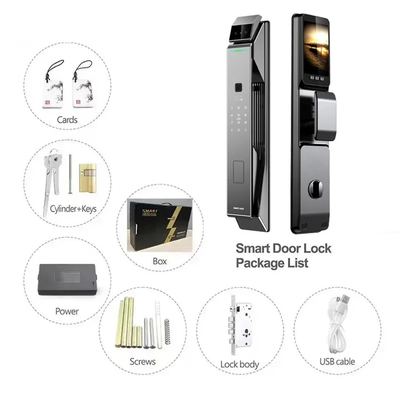 Glomarket Tuya Security Volledig automatisch slim slot 3D gezichtsherkenning slot