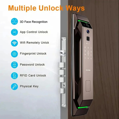 Glomarket 3d gezichtsherkenning vingerafdruk Tuya Wifi Digital Smart Lock