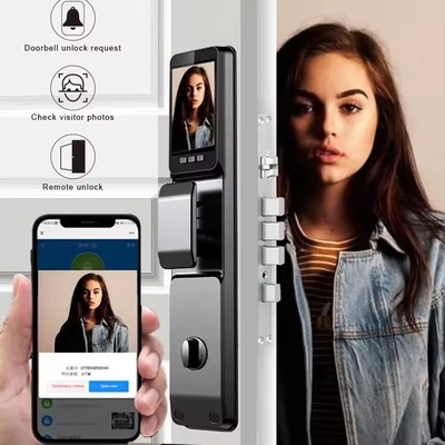 Glomarket 3d gezichtsherkenning vingerafdruk Tuya Wifi Digital Smart Lock