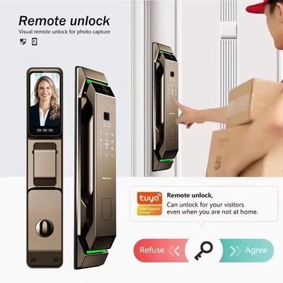 Glomarket 3d gezichtsherkenning vingerafdruk Tuya Wifi Digital Smart Lock