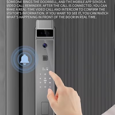 Tuya volledig automatische gezichtsherkenning vingerafdruk slot met slot lichaam