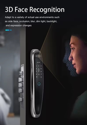 Intelligent gezichtsherkenning vingerafdruk slot voor op afstand ontgrendelen van mobiele APP