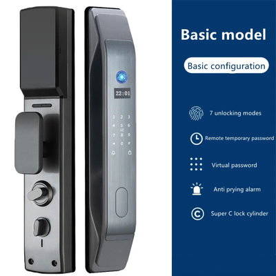 Glomarket Tuya Smart 3D Face Volledig automatisch deur slot App Afstandsopenen Vingerafdruk Smart Intelligent Door Lock Voor Smart Home