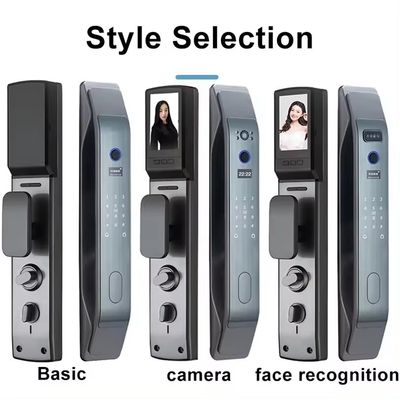 Glomarket Tuya Smart 3D Face Volledig automatisch deur slot App Afstandsopenen Vingerafdruk Smart Intelligent Door Lock Voor Smart Home