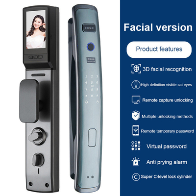 Glomarket Smart Tuya Wifi Door Lock Automatisch Alarm Vingerafdruk Smart APP Sleutel Digitaal wachtwoord Beveiliging Automatisch slot