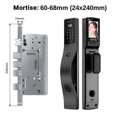 Glomarket Tuya Gezichtsherkenning Smart Door Lock Security Digitaal wachtwoord Vingerafdruk Door Smart Locks