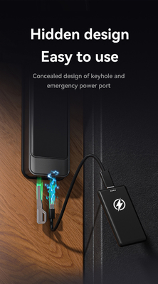 Glomarket Tuya Wifi Smart Lock Aluminium Houten Deur Gezichtsherkenning Palmprint Biometrische Vingerafdruk Digitaal Smart Lock
