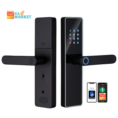 Glomarket Smart Cerradura Fechadura Digitaal Tuya Ttlock Lock Rfid Card Password Vingerafdruk Smart Door Lock