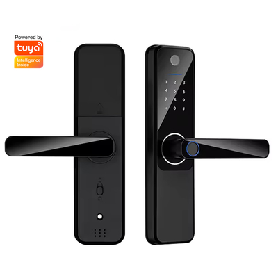 Glomarket Wifi Biometrisch Elektronisch Tuya App Afstandsgeschikt Smart Lock Smart Fingerprint Door Lock Met Cat Eye