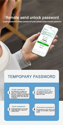 Glomarket Wifi Biometrisch Elektronisch Tuya App Afstandsgeschikt Smart Lock Smart Fingerprint Door Lock Met Cat Eye