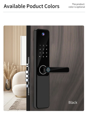 Glomarket Tuya Wifi Vingerafdruk Digitaal wachtwoord Intelligent deur slot Remote Control Slot Smart Met Camera