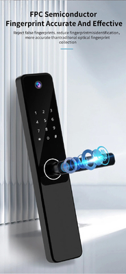 Glomarket Tuya Wifi Vingerafdruk Digitaal wachtwoord Intelligent deur slot Remote Control Slot Smart Met Camera