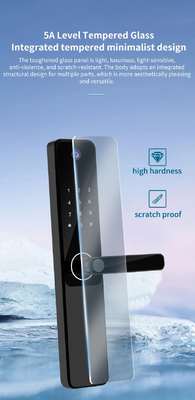 Glomarket Tuya Wifi Vingerafdruk Digitaal wachtwoord Intelligent deur slot Remote Control Slot Smart Met Camera