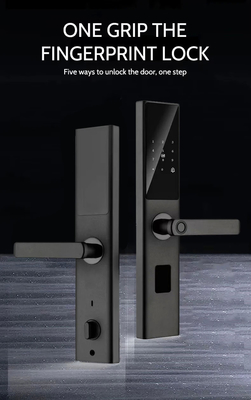 Glomarket Tuya Smart WiFi Digital Door Lock Code RFID IC Card Smartphone App Ontgrendelen Biometrische vingerafdruk Smart Lock