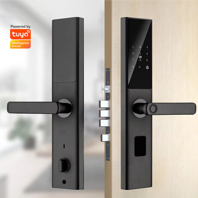 Glomarket Tuya Smart WiFi Digital Door Lock Code RFID IC Card Smartphone App Ontgrendelen Biometrische vingerafdruk Smart Lock