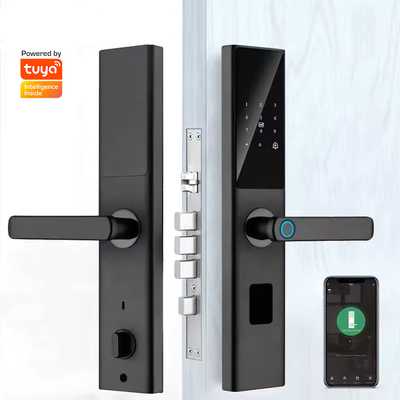 Glomarket Tuya Smart WiFi Digital Door Lock Code RFID IC Card Smartphone App Ontgrendelen Biometrische vingerafdruk Smart Lock