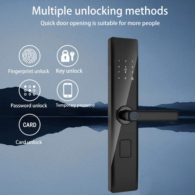 Glomarket Tuya Smart Security Digitaal deur slot Biometrisch vingerafdruk handvat Smart Lock Hotel Appartement Kamer slot Factory Prijs