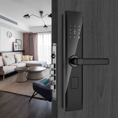 Glomarket Tuya Smart Security Digitaal deur slot Biometrisch vingerafdruk handvat Smart Lock Hotel Appartement Kamer slot Factory Prijs
