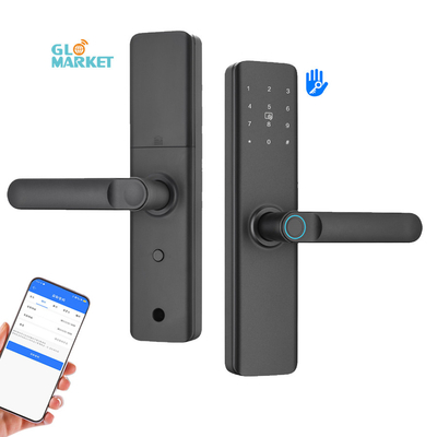 Glomarket App Control Intelligent Lock Bimoetrische vingerafdruk Elektronische digitale touchscreen Keypad Code Sleutel Smart Door Lock