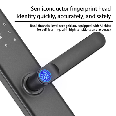 Glomarket App Control Intelligent Lock Bimoetrische vingerafdruk Elektronische digitale touchscreen Keypad Code Sleutel Smart Door Lock
