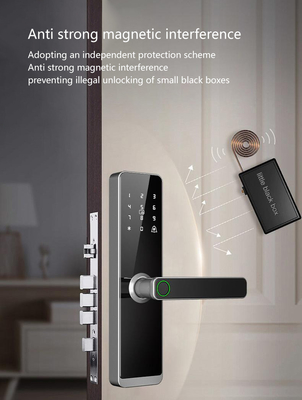 Glomarket Groothandel Fabrieksprijs Intelligente vingerafdruk Handle Lock Sleutelloos Digitaal Hotel Tuya App Smart Digitaal Door Lock