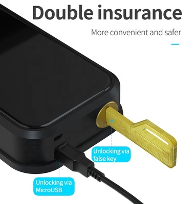 Glomarket Groothandel Fabrieksprijs Intelligente vingerafdruk Handle Lock Sleutelloos Digitaal Hotel Tuya App Smart Digitaal Door Lock
