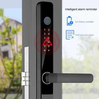 Glomarket Smart Tuya Waterdicht deur slot Schuifdeur vingerafdruk wachtwoord afstandsbediening handgreep elektronisch intelligent slot
