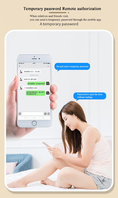 Glomarket Smart Tuya Waterdicht deur slot Schuifdeur vingerafdruk wachtwoord afstandsbediening handgreep elektronisch intelligent slot