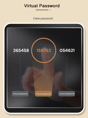 Glomarket Smart Tuya Waterdicht deur slot Schuifdeur vingerafdruk wachtwoord afstandsbediening handgreep elektronisch intelligent slot