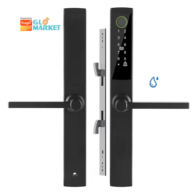 Glomarket Broken Bridge Smart Lock High-end Intelligentie Zink Alloy Tuya Wifi Vingerafdruk Waterdicht deur slot