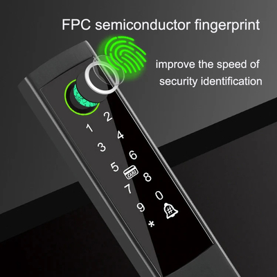 Glomarket Broken Bridge Smart Lock High-end Intelligentie Zink Alloy Tuya Wifi Vingerafdruk Waterdicht deur slot