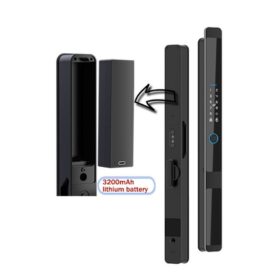 Glomarket Beveiliging Cerradura Inteligente Beveiliging Home Automatische Elektrische Wifi Vingerafdruk Digitaal Tuya Smart Door Lock