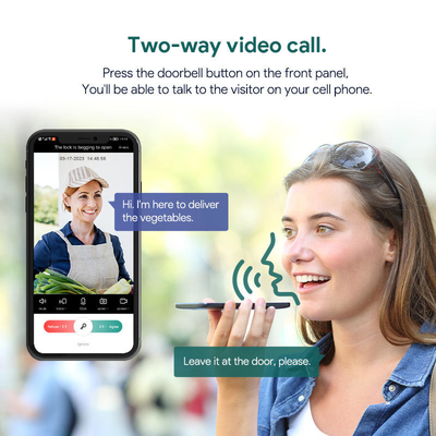 Glomarket Tuya 3d Face Cerradura Intelligente Automatische Elektrische Wifi Camera Vingerafdruk Digitaal Smart Door Lock