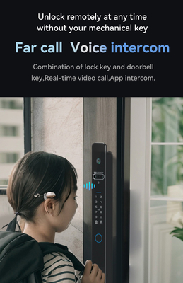 Glomarket Tuya 3d Face Cerradura Intelligente Automatische Elektrische Wifi Camera Vingerafdruk Digitaal Smart Door Lock